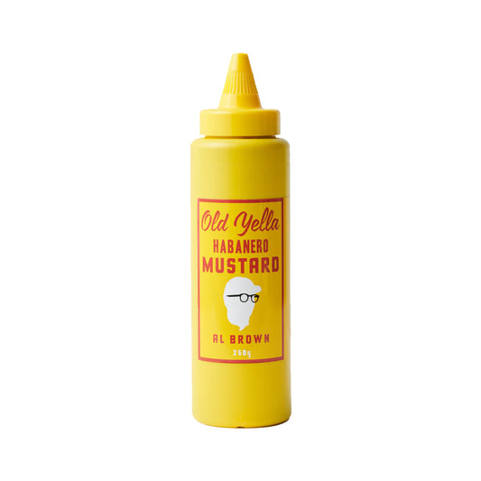 Al Brown Old Yella Habanero Mustard